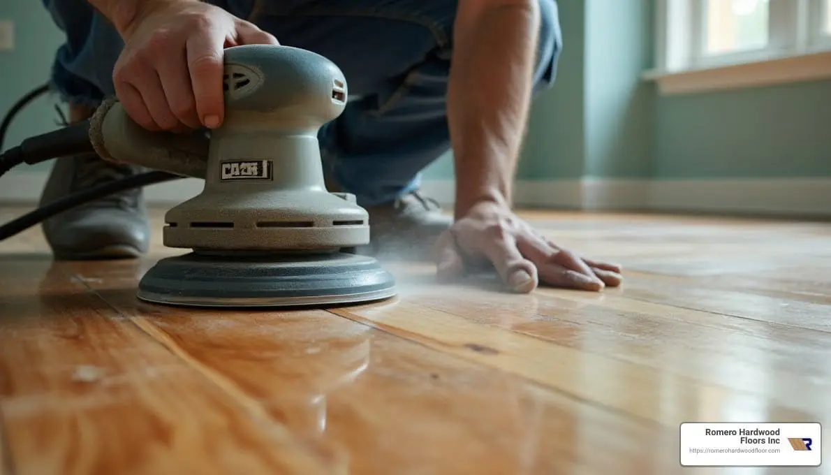 engineered hardwood floor refinishing