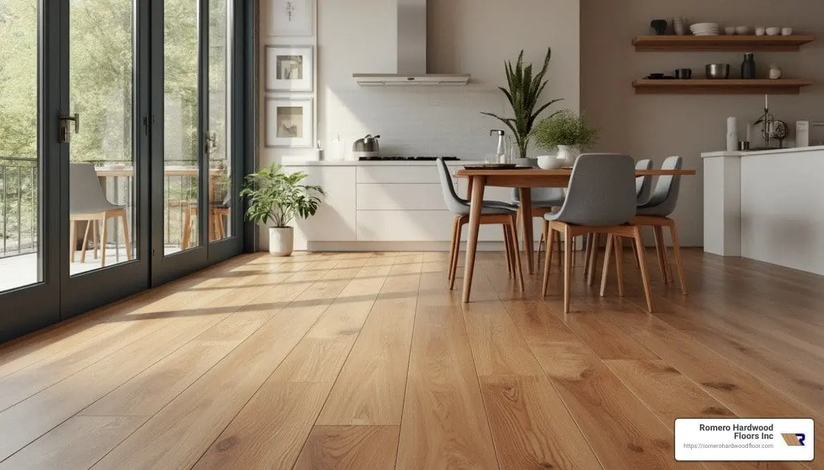 new hardwood flooring