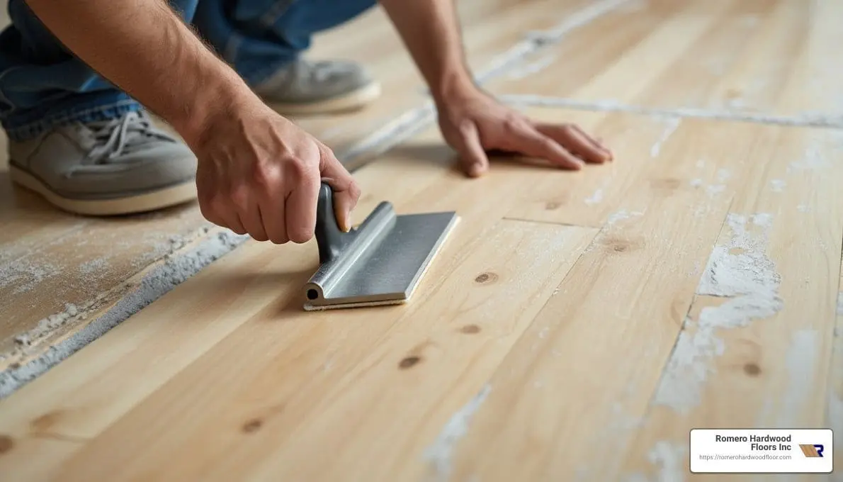 engineered wood floor adhesive