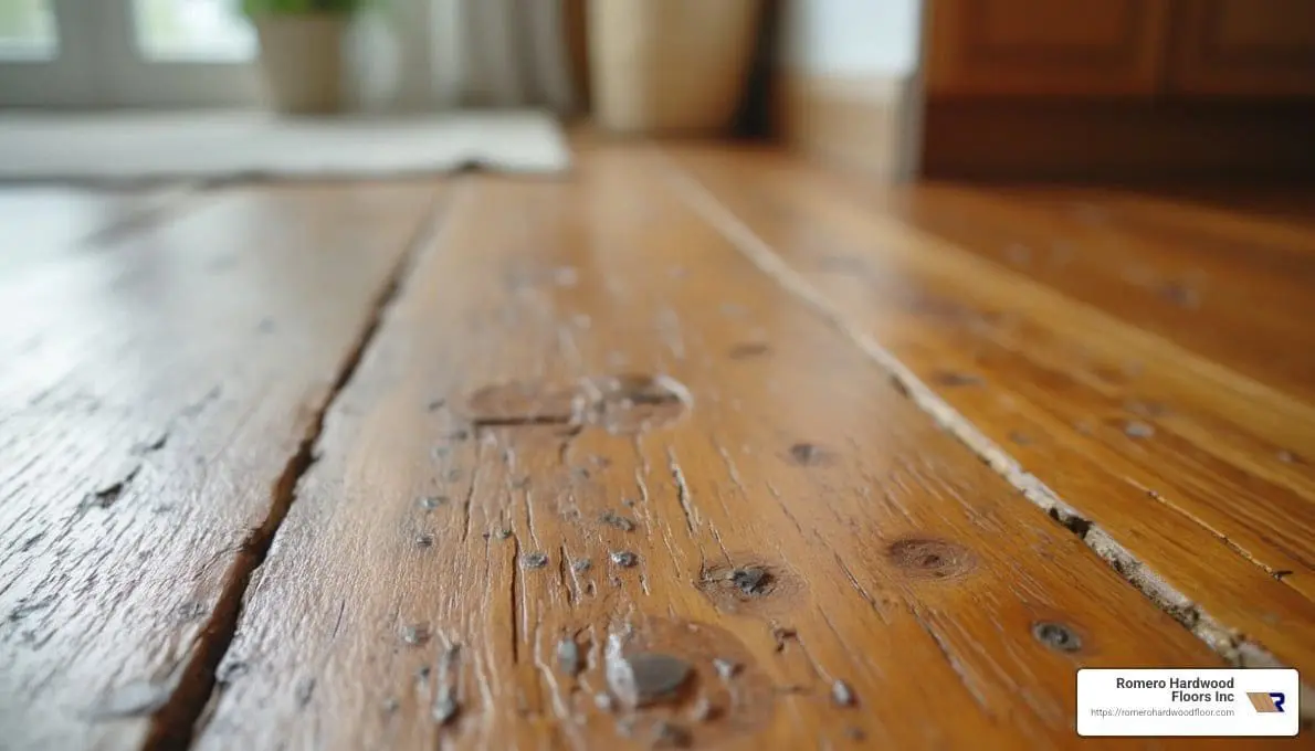 fixing warped hardwood floors
