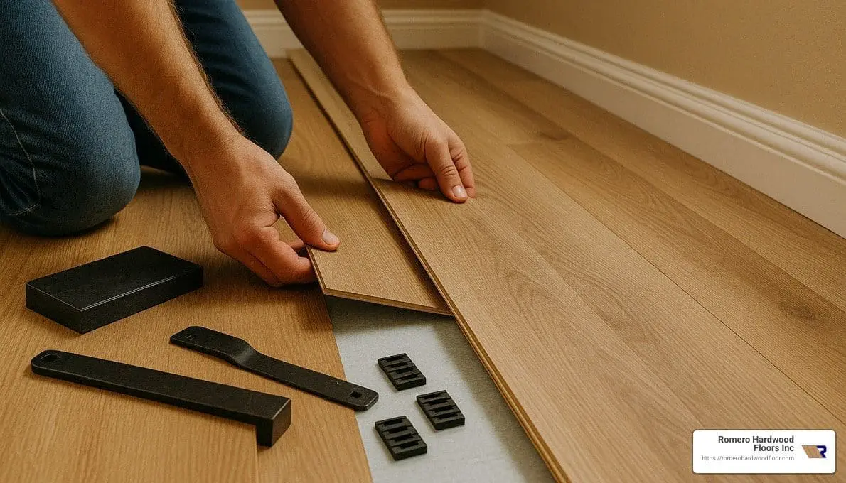 Laminate floor installation tips