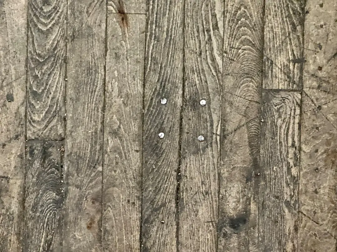Hardwood floor damage repair