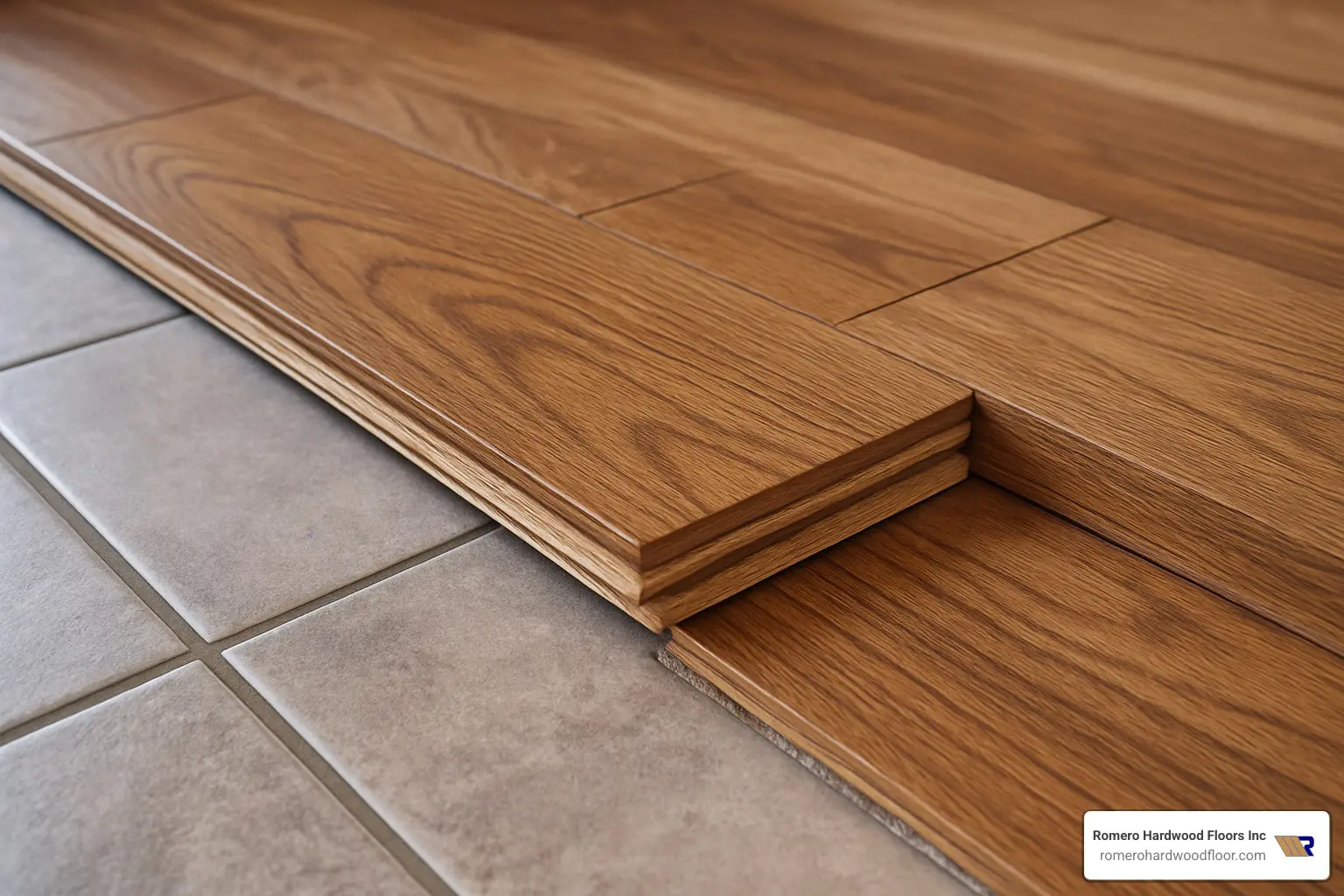 can you install hardwood floors over tile