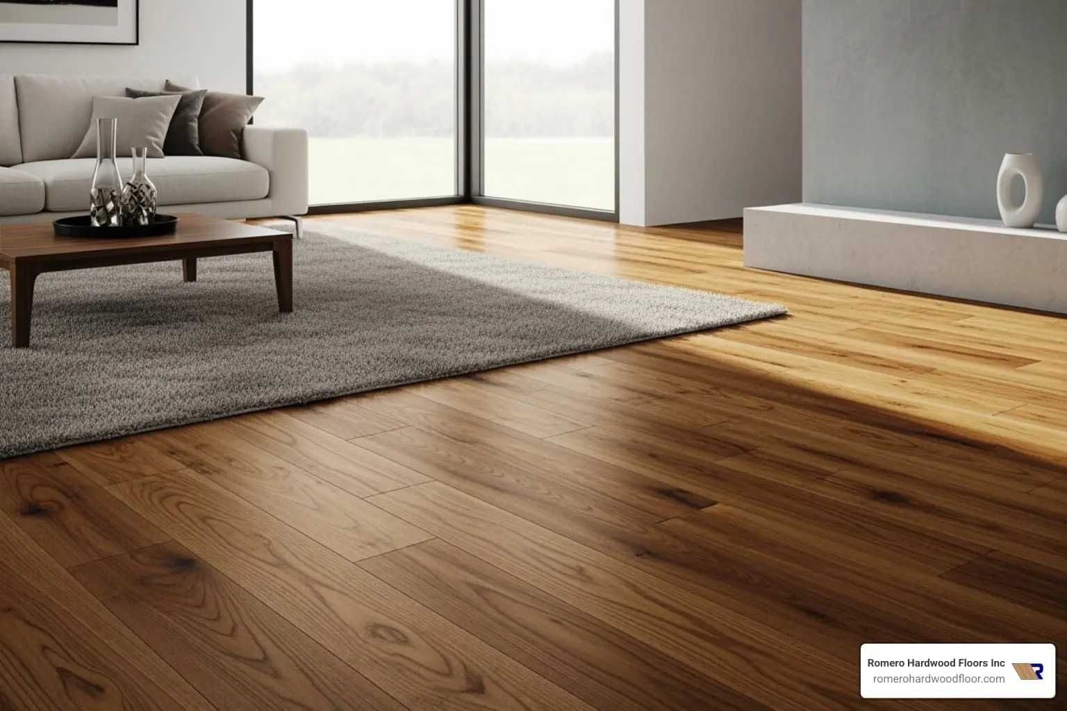 hardwood flooring over radiant heated concrete