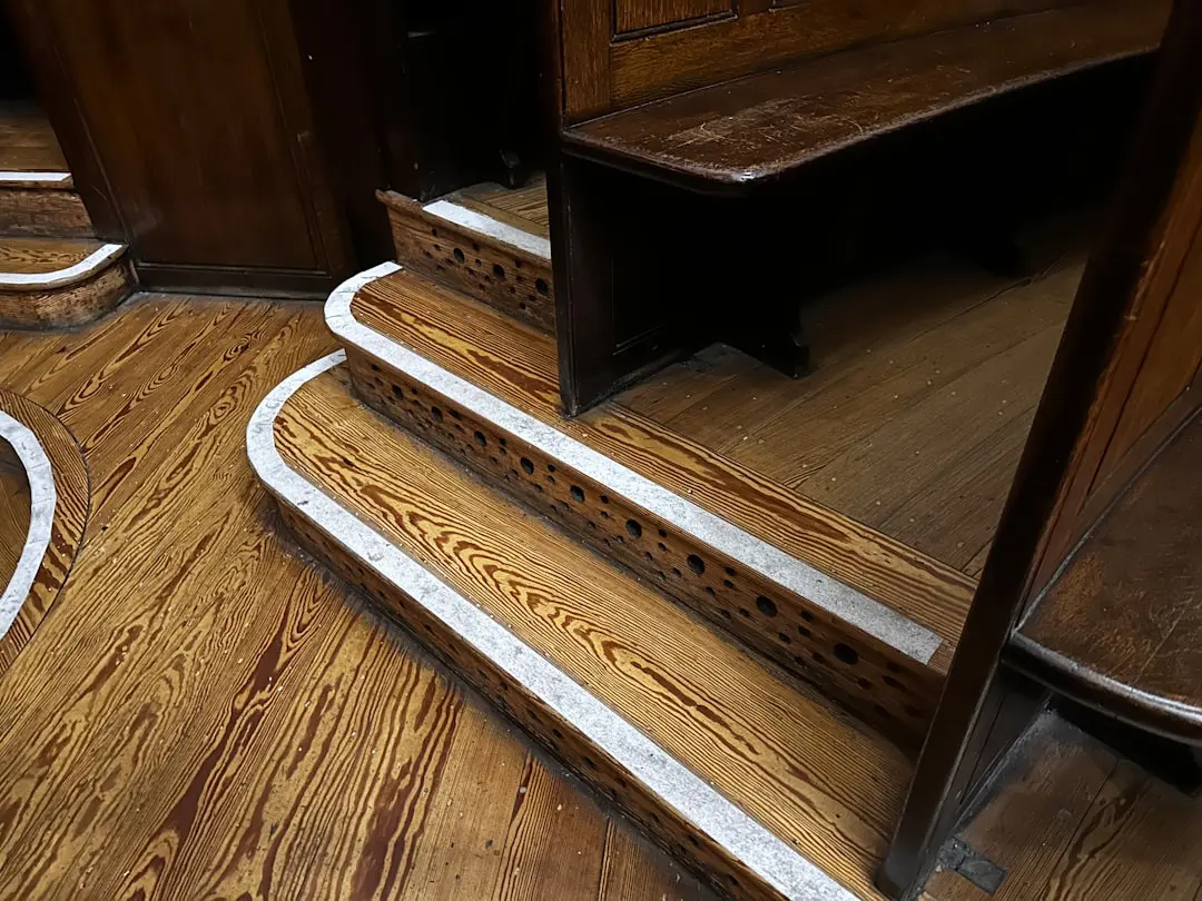 how do you install hardwood flooring on stairs