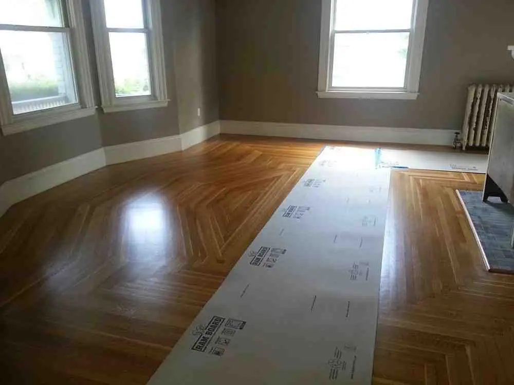 protect hardwood floor