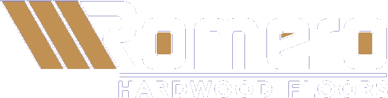 Romero Hardwood Flooring logo alternate inverted