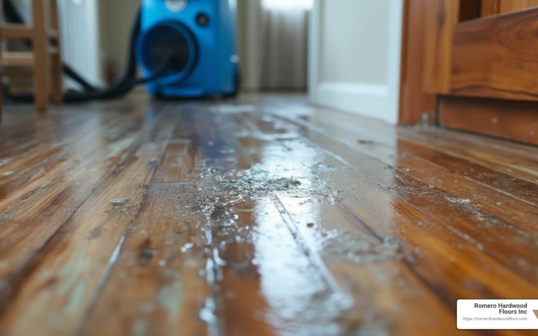 From Soaked to Saved: Repairing Water Damage on Hardwood Floors