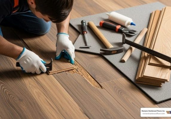 Hardwood floor repair specialist