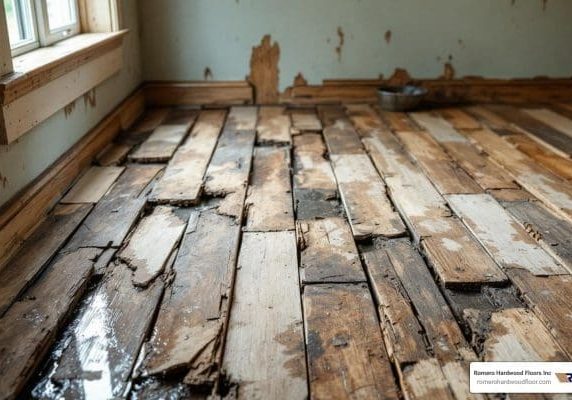 water damaged wood - how do you repair water damaged wood