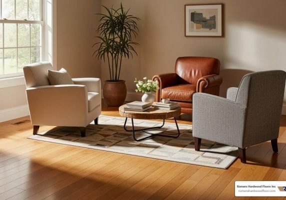 plastic chair glides on hardwood floors