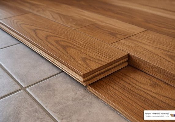 can you install hardwood floors over tile