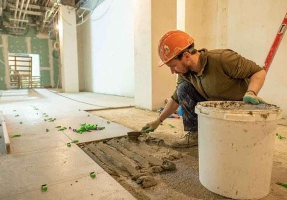Commercial flooring installation services