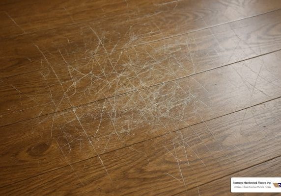 fixing scratches on fake wood