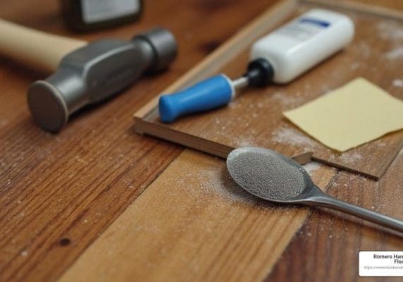 hardwood floor lifting repair
