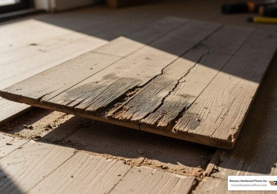 hardwood floor replace