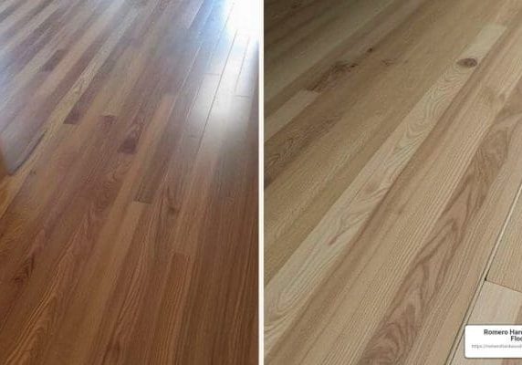 Hardwood floor vs laminate