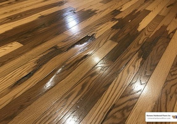 Hardwood Floor Water Damage