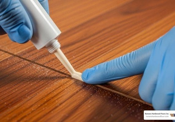 latex wood floor filler