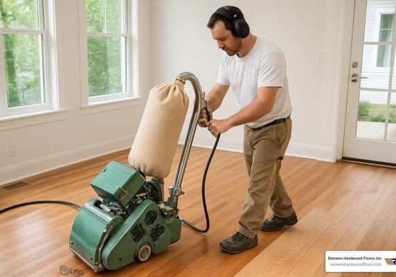 refinishing prefinished bruce hardwood floors