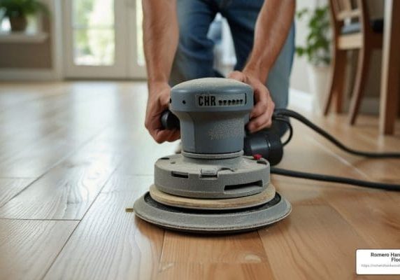 sanding new hardwood floors