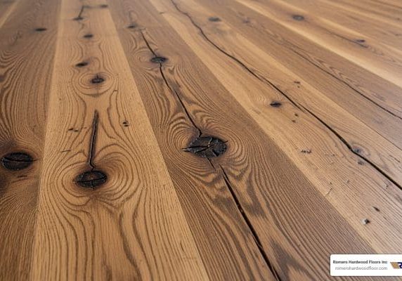 contractor grade wood floor