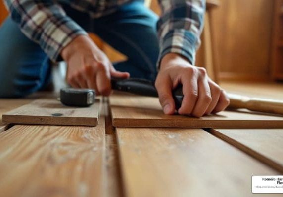 wooden floor installation
